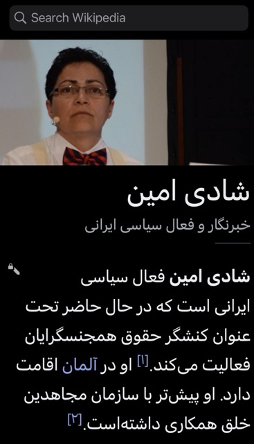 شادی امین Shadi Amin